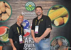 Scott McDulin and Dave Yeager with Schmieding Produce.